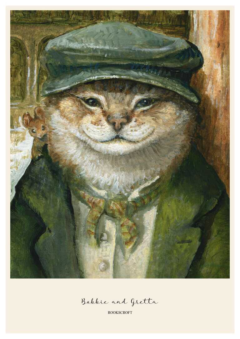 Bobbie and Gretta Art Poster