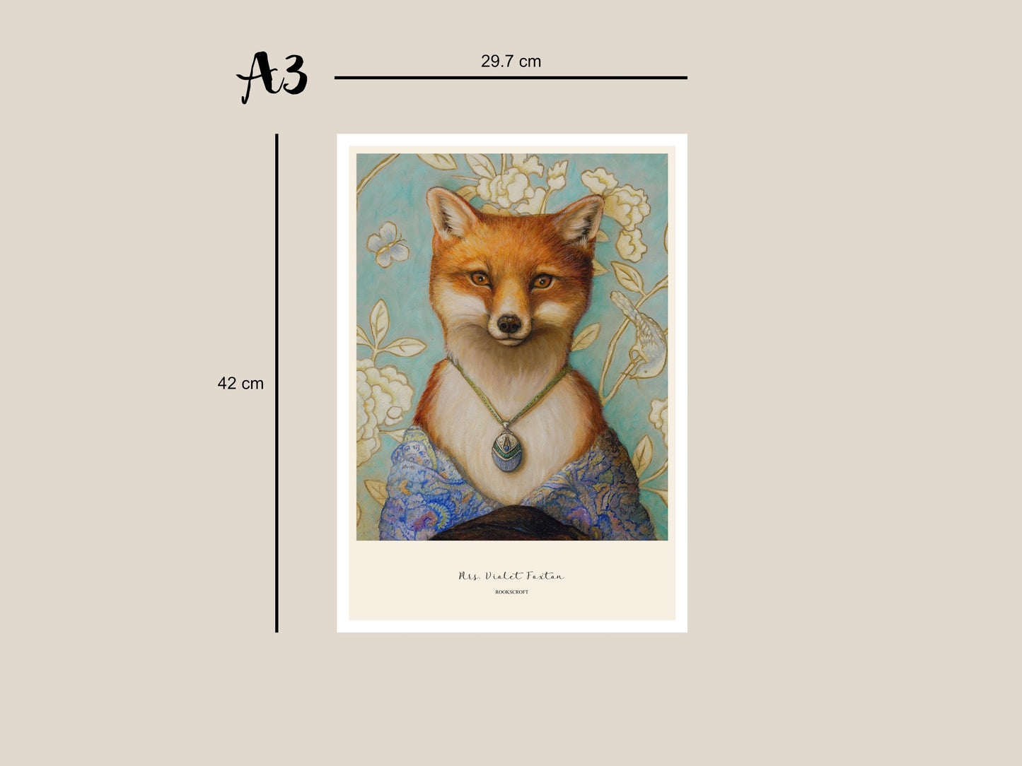 Violet Foxton Art Poster